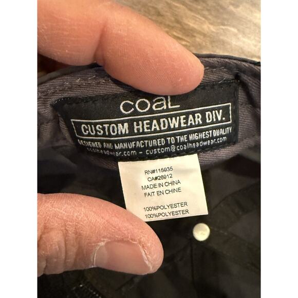 Coal Mens Gray Brew Dr. Kombucha Adjustable SnapBack Hat Baseball Cap - Picture 9 of 9